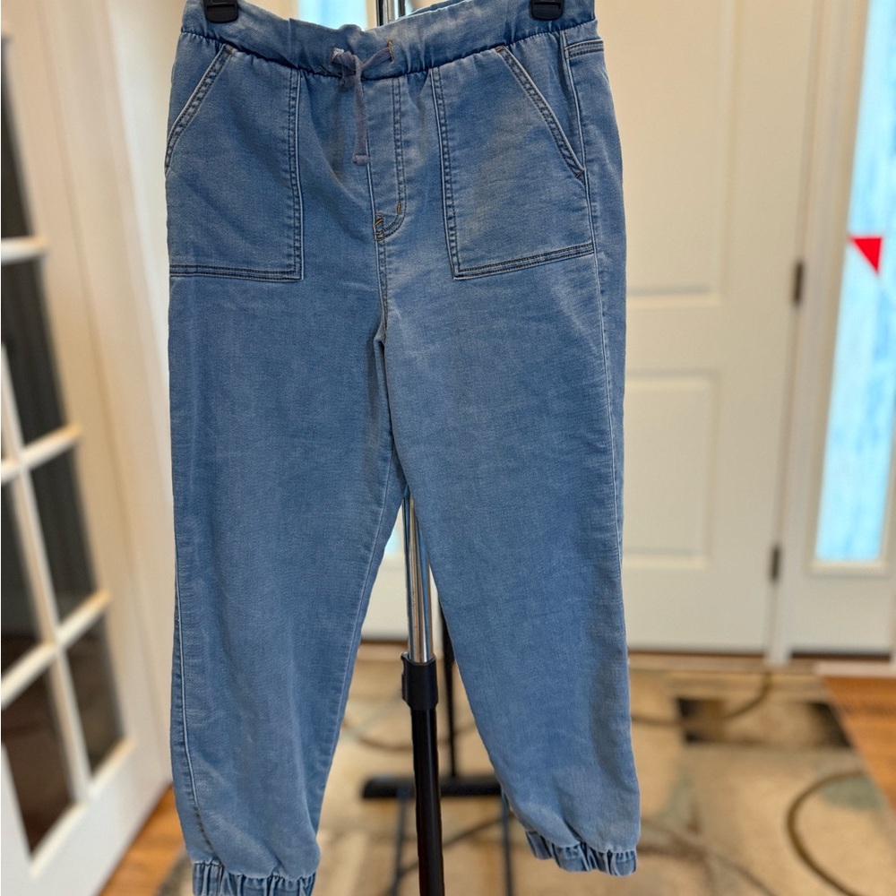 Cat & Jack Blue Denim Jogger Pants